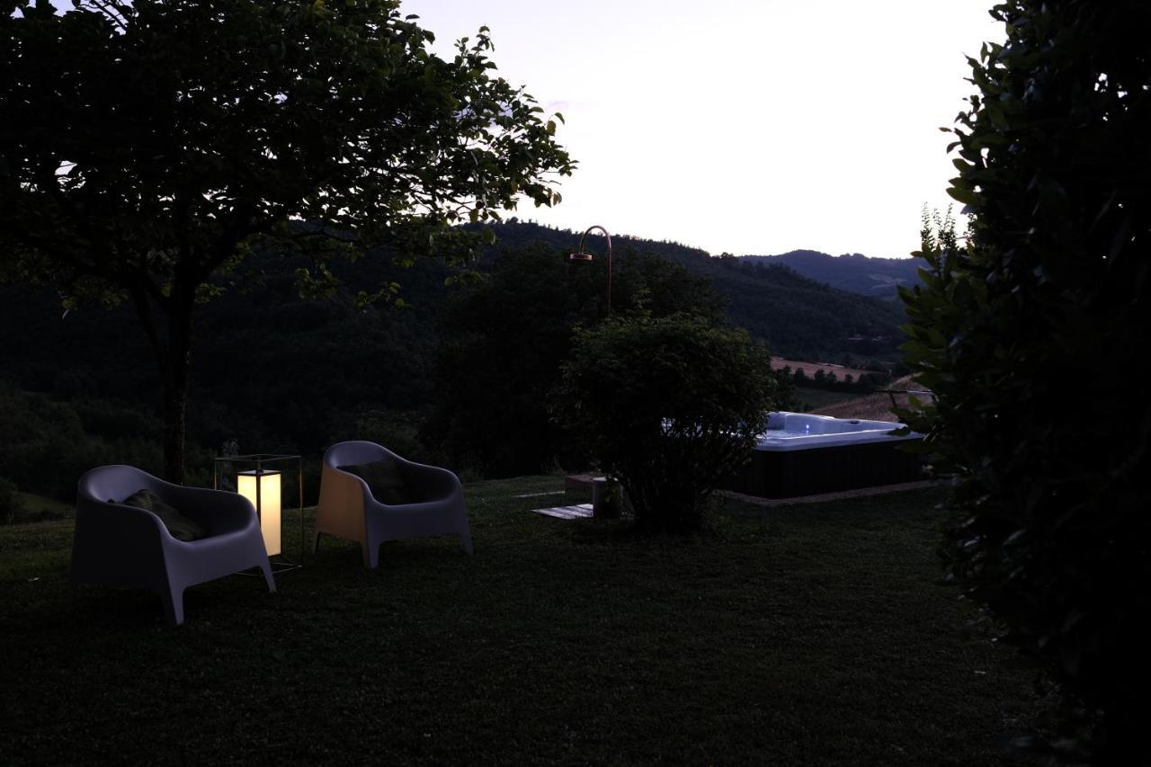 Casa Vacanze Colonnata Gubbio Eksteriør billede